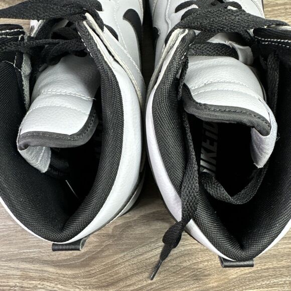 Nike Dunk High By You Mens Size 12 Grey Black Swoosh Shoes Sneakers 2015 CLEAN - Picture 10 of 11